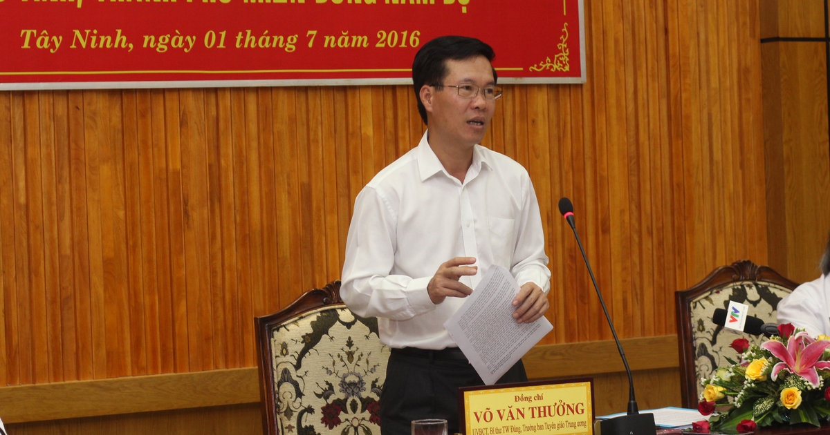 Trưởng ban Tuyên giáo T.Ư Võ Văn Thưởng: Không né tránh thông tin